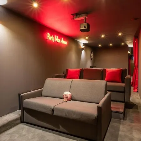 Parisconciergerie - Duplex For 12 With Cinema, 4br * Paris