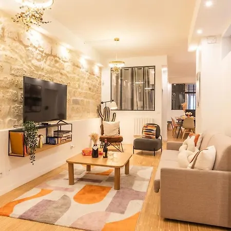 Parisconciergerie - Duplex For 12 With Cinema, 4br Apartment